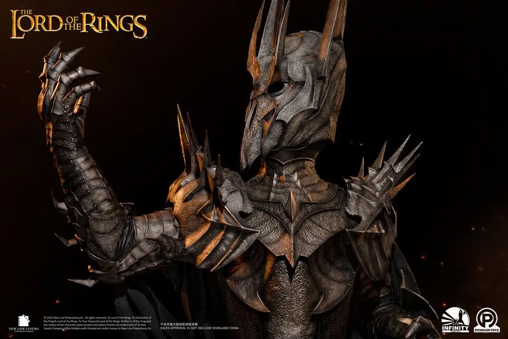 Lord Of The Rings Life Size 1/1 Sauron mellszobor figura 175 cm termékfotó