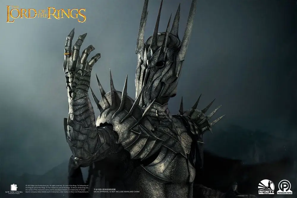 Lord Of The Rings Life Size 1/1 Sauron mellszobor figura 175 cm termékfotó