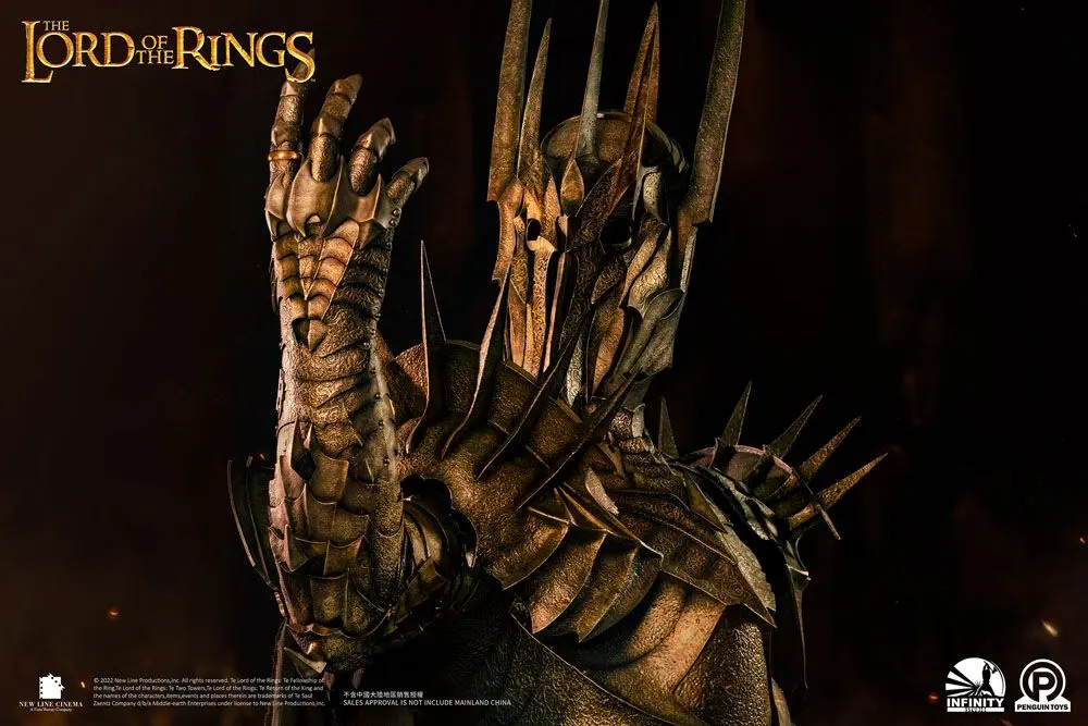 Lord Of The Rings Life Size 1/1 Sauron mellszobor figura 175 cm termékfotó