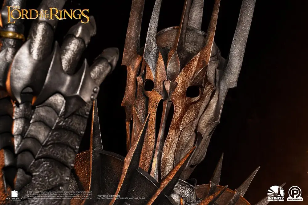 Lord Of The Rings Life Size 1/1 Sauron mellszobor figura 175 cm termékfotó