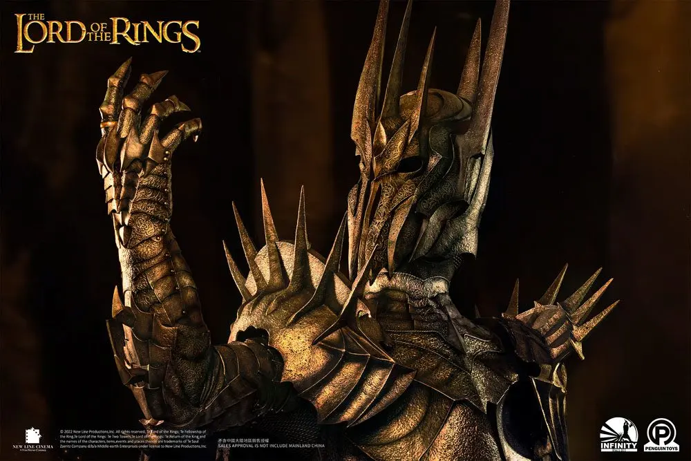 Lord Of The Rings Life Size 1/1 Sauron mellszobor figura 175 cm termékfotó