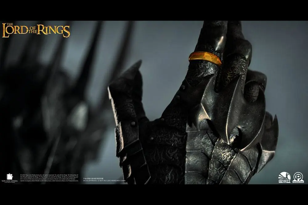 Lord Of The Rings Life Size 1/1 Sauron mellszobor figura 175 cm termékfotó