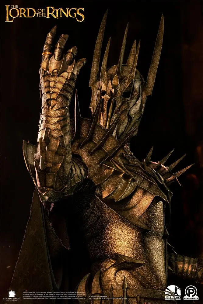 Lord Of The Rings Life Size 1/1 Sauron mellszobor figura 175 cm termékfotó