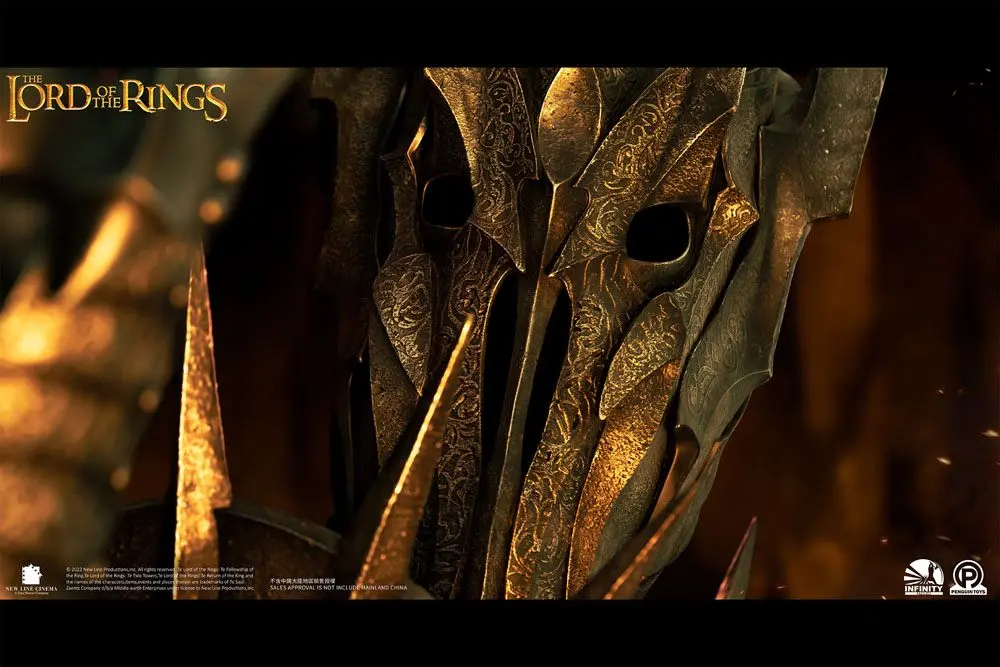 Lord Of The Rings Life Size 1/1 Sauron mellszobor figura 175 cm termékfotó