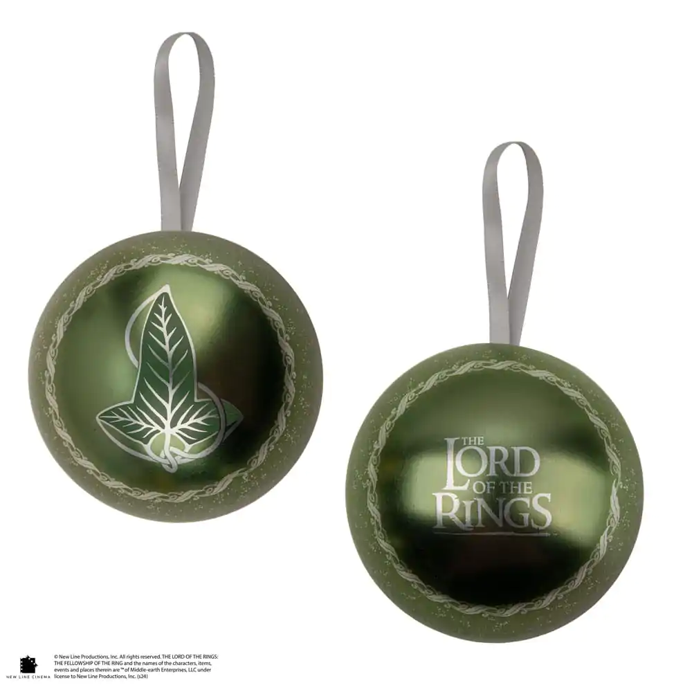 Lord of the Rings Lorien Leaf karácsonyfadísz és bross termékfotó