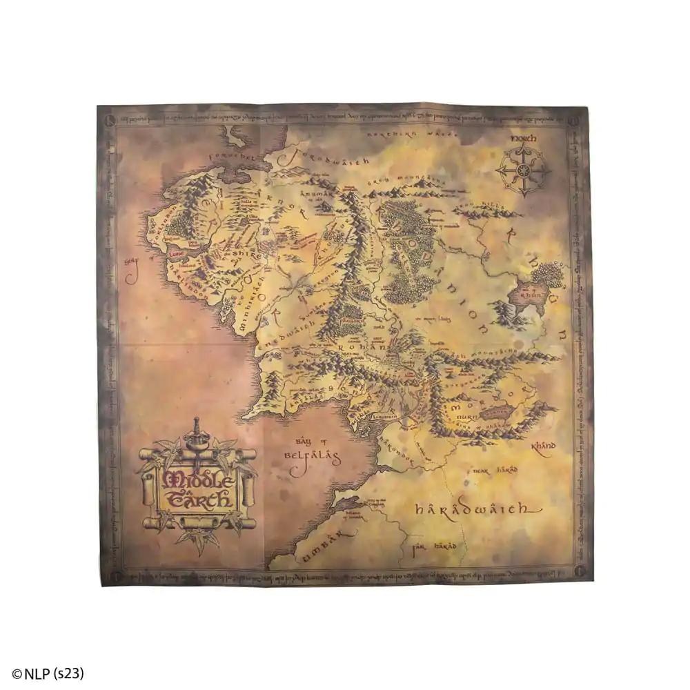 Lord of the Rings Notebook Map of Middle Earth termékfotó