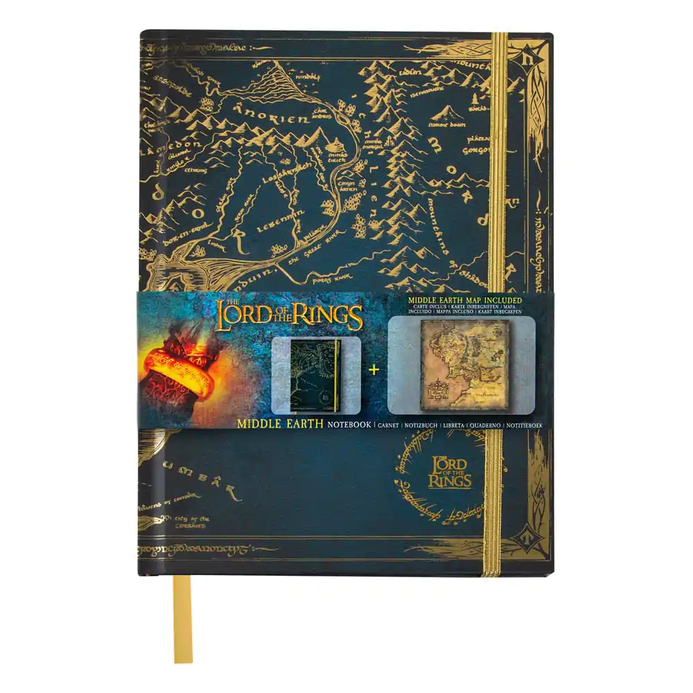 Lord of the Rings Notebook Map of Middle Earth termékfotó