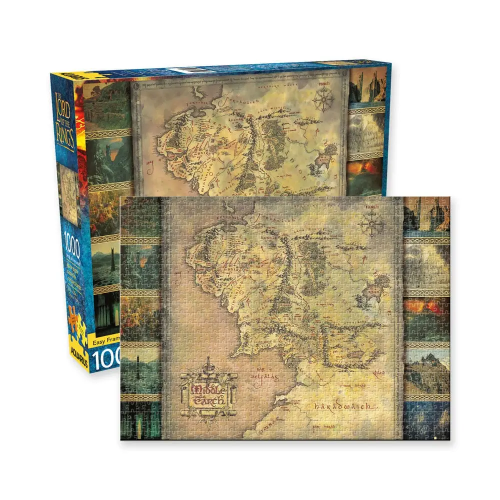 Lord of the Rings Map puzzle (1000 darab) termékfotó