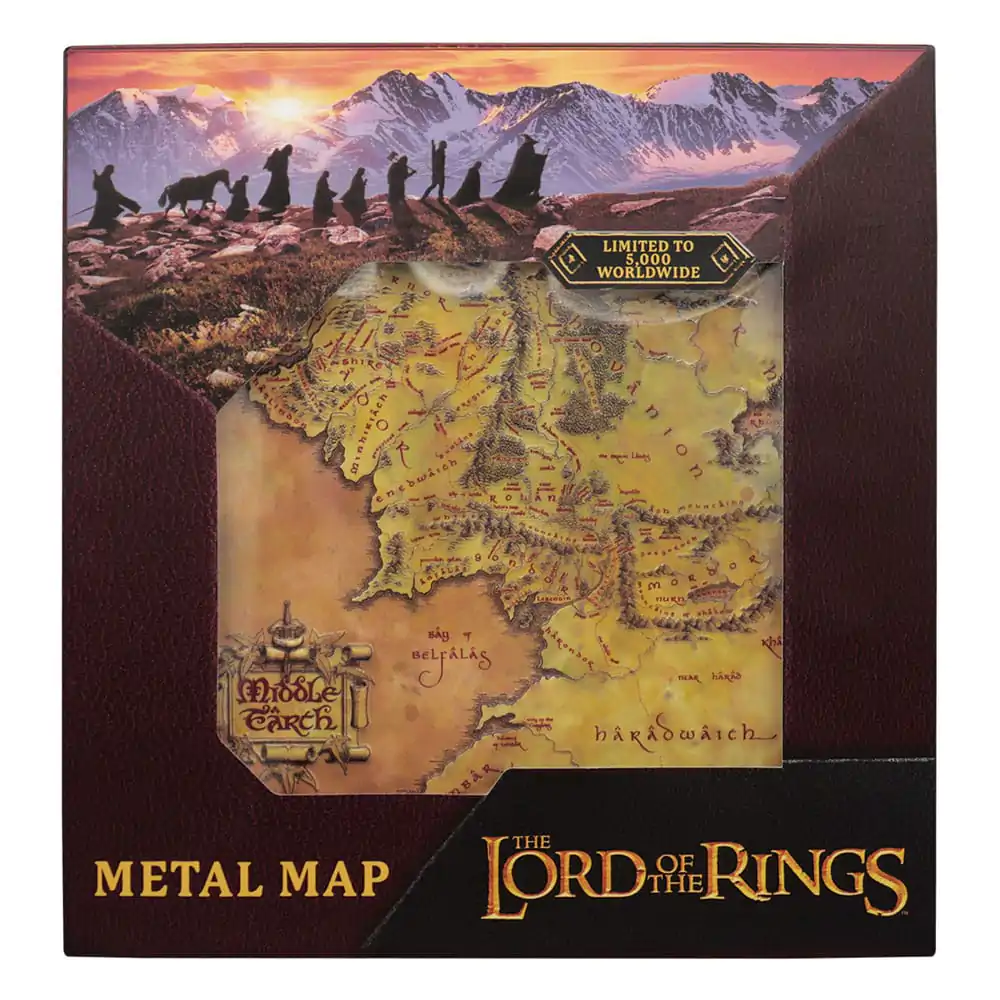 Lord of the Rings Replica Map Limited Edition termékfotó