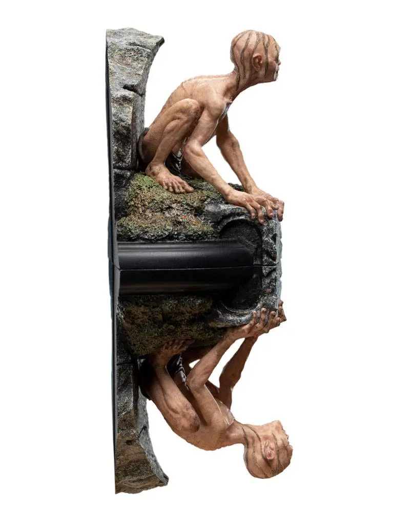 Lord of the Rings Mini Gollum &amp; Sméagol in Ithilien szobor figura 11 cm termékfotó