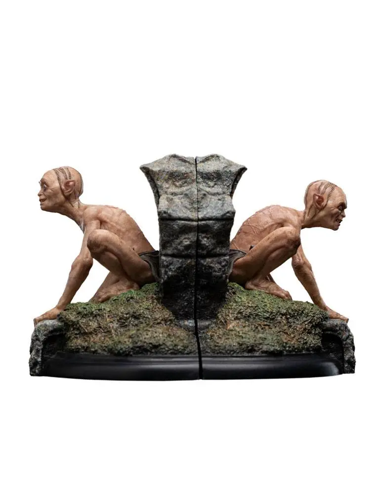 Lord of the Rings Mini Gollum &amp; Sméagol in Ithilien szobor figura 11 cm termékfotó