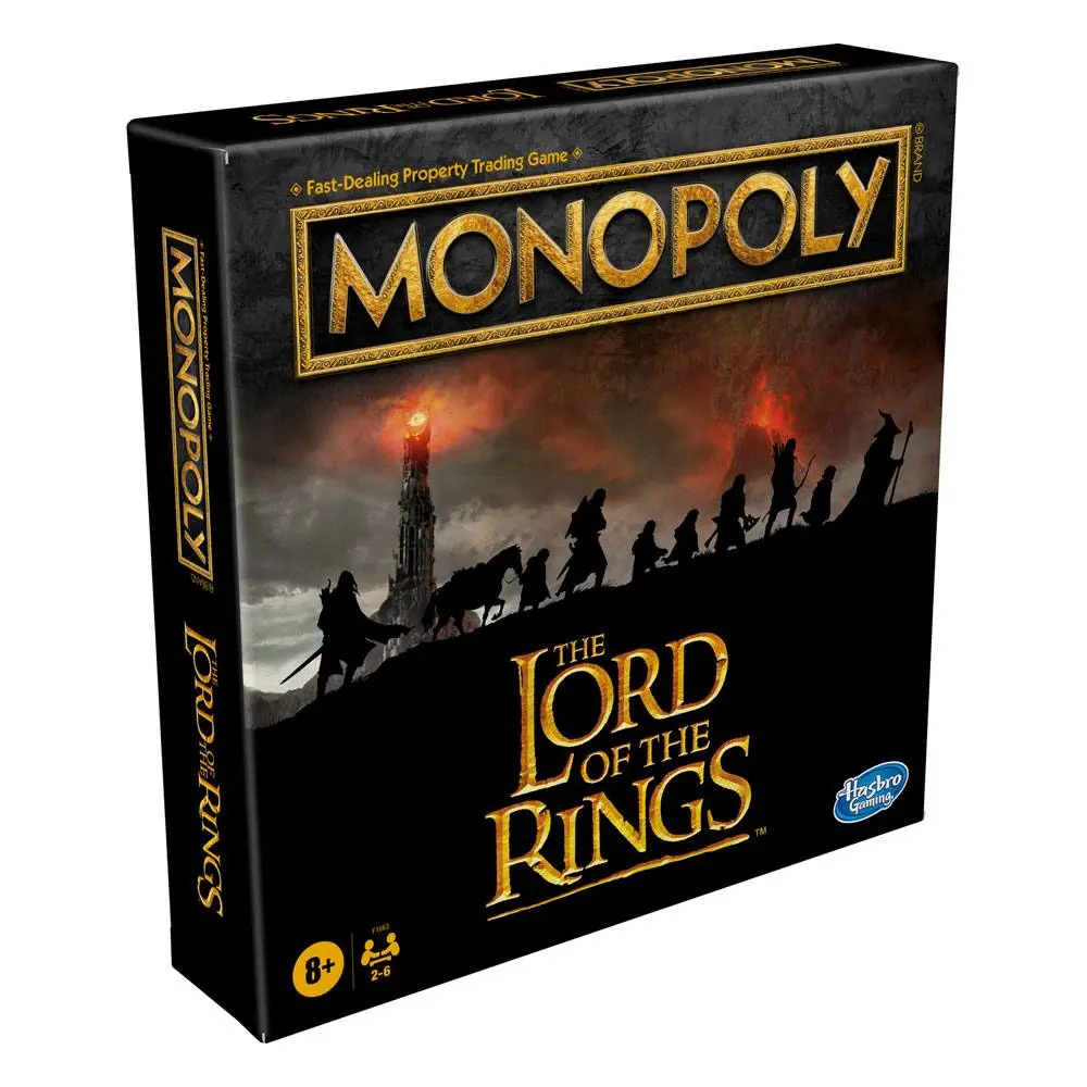 Lord of the Rings Monopoly Angol nyelvű társasjáték termékfotó