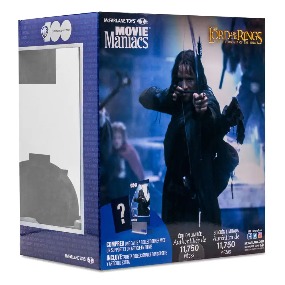 Lord of the Rings Movie Maniacs Aragorn figura 15 cm termékfotó