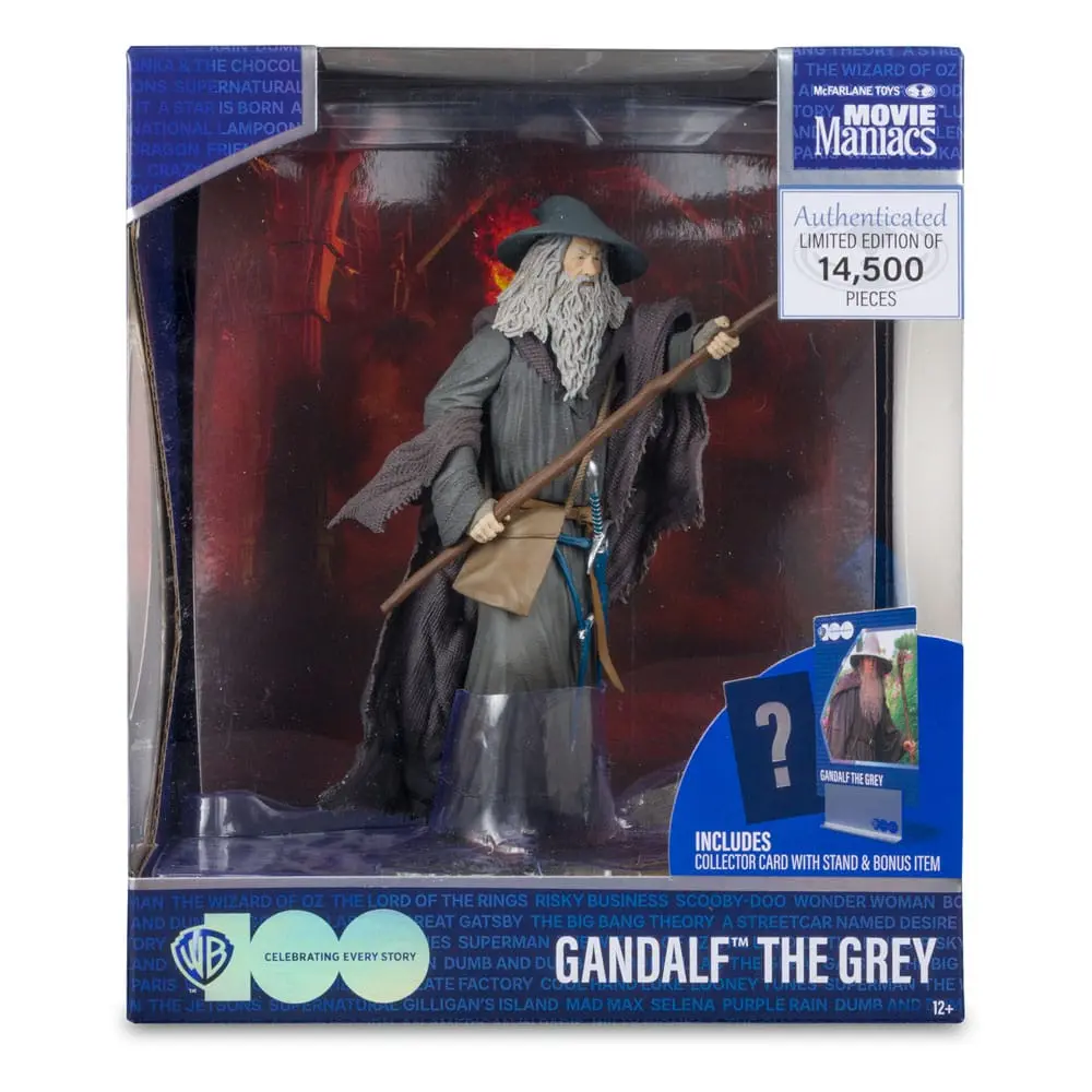 Lord of the Rings Movie Maniacs Gandalf akciófigura 18 cm termékfotó