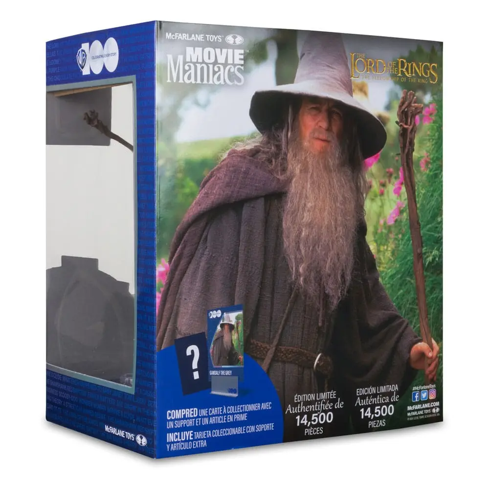 Lord of the Rings Movie Maniacs Gandalf akciófigura 18 cm termékfotó