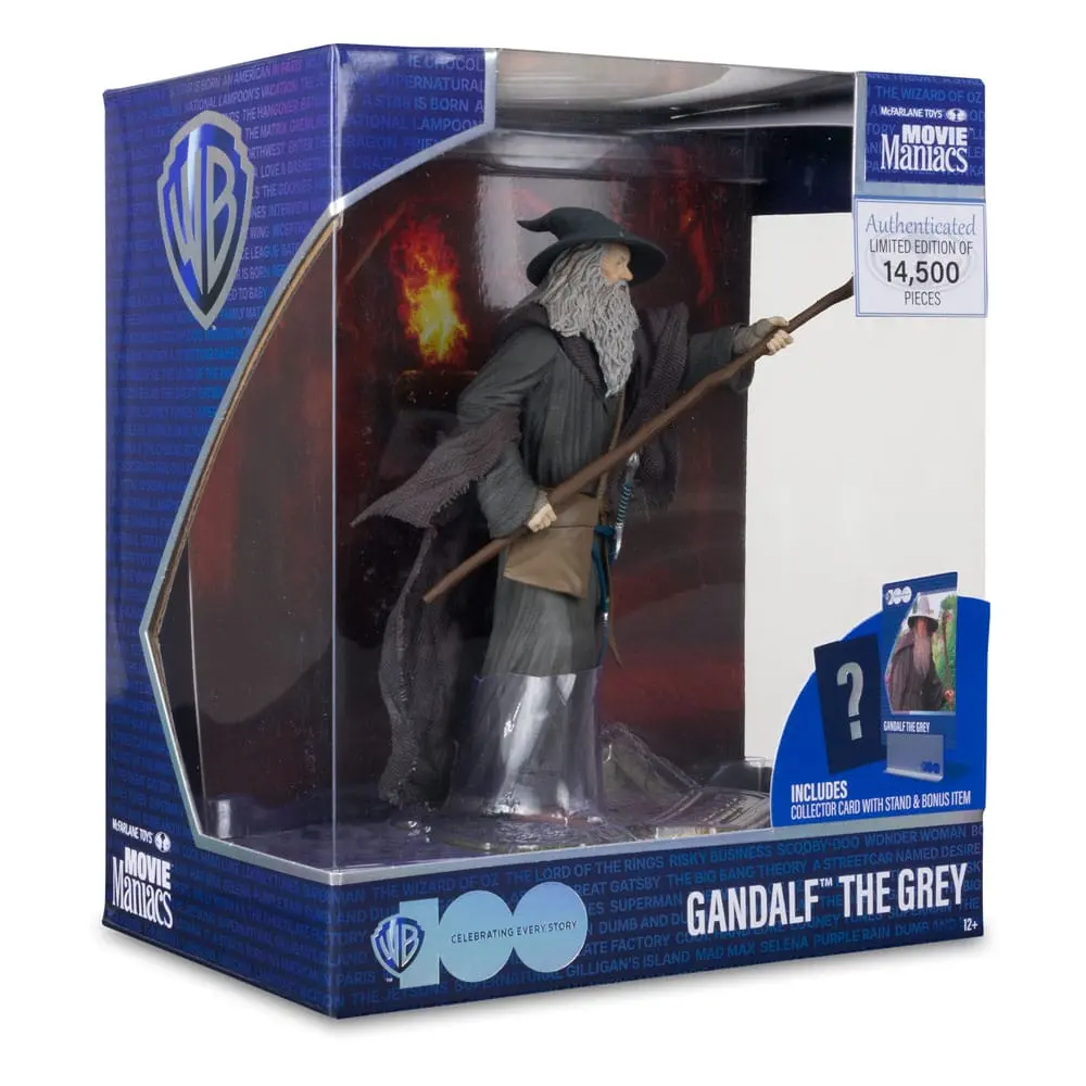 Lord of the Rings Movie Maniacs Gandalf akciófigura 18 cm termékfotó