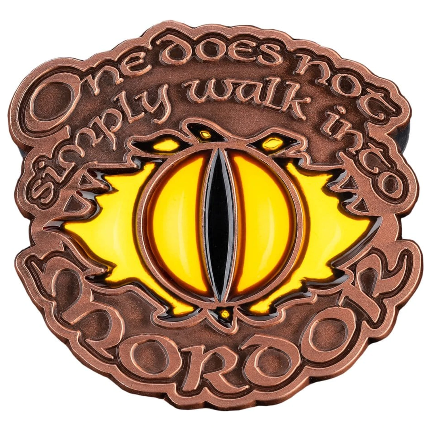 Lord of the Rings One Does Not Simply Walk Into Mordor kitűző 4 cm  termékfotó