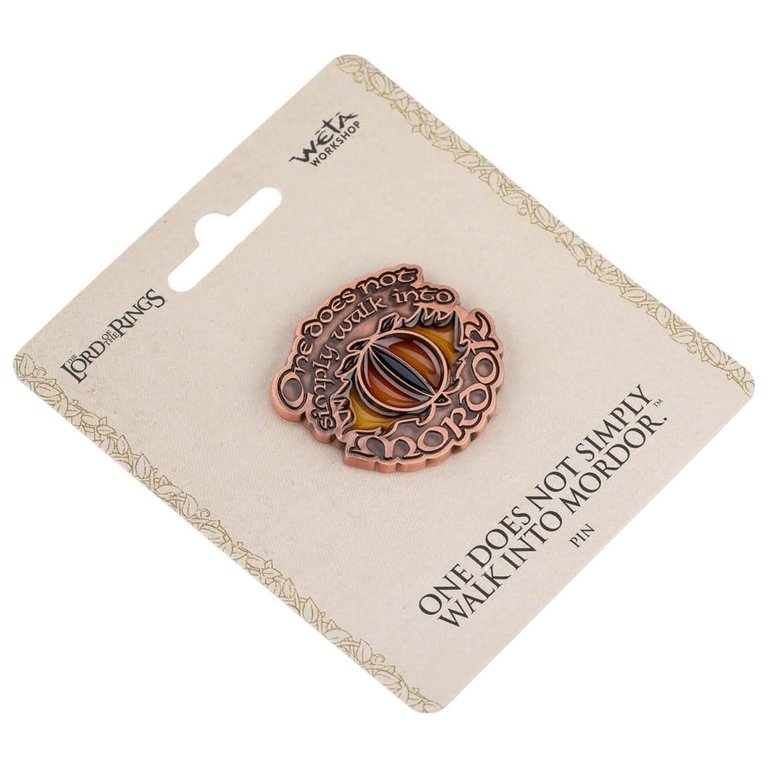 Lord of the Rings One Does Not Simply Walk Into Mordor kitűző 4 cm  termékfotó