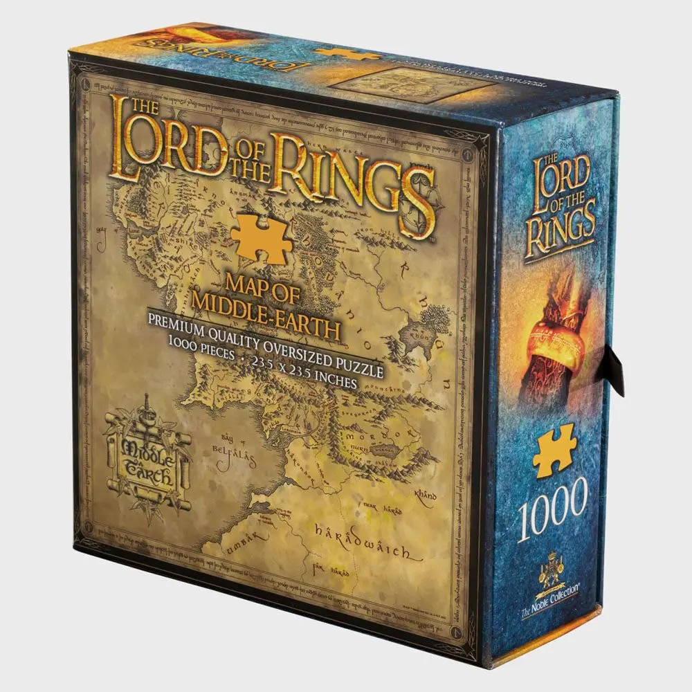 Lord of the Rings Middle Earth puzzle (1000 darab) termékfotó