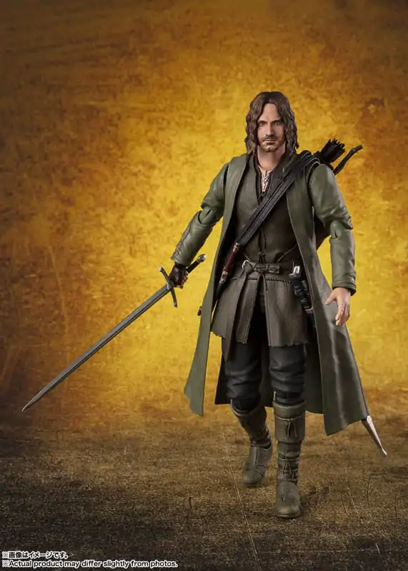 Lord of the Rings S.H. Figuarts akciófigura Aragorn 16 cm termékfotó