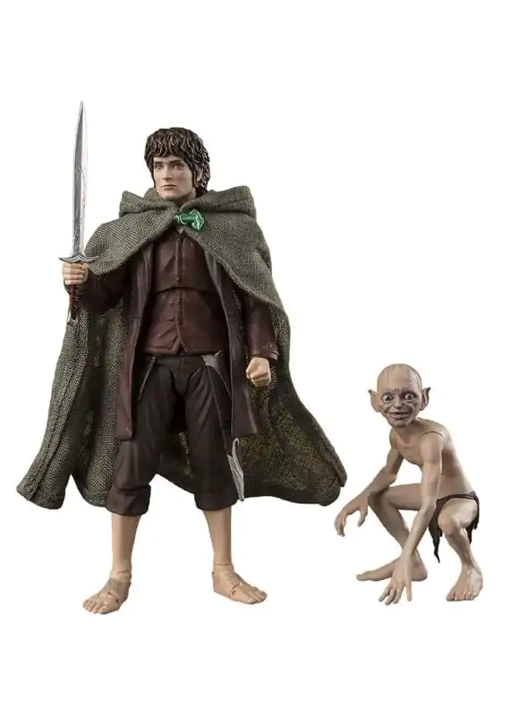 Lord of the Rings S.H. Figuarts akciófigurák Frodo Baggins & Gollum termékfotó