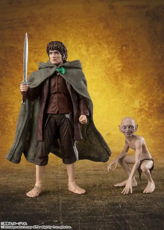 Lord of the Rings S.H. Figuarts akciófigurák Frodo Baggins & Gollum termékfotó