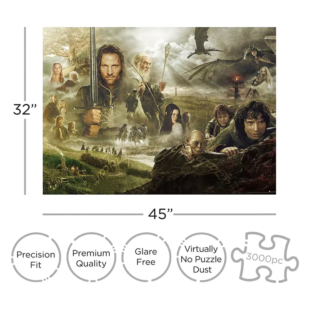 Lord of the Rings Saga puzzle (3000 darab) termékfotó