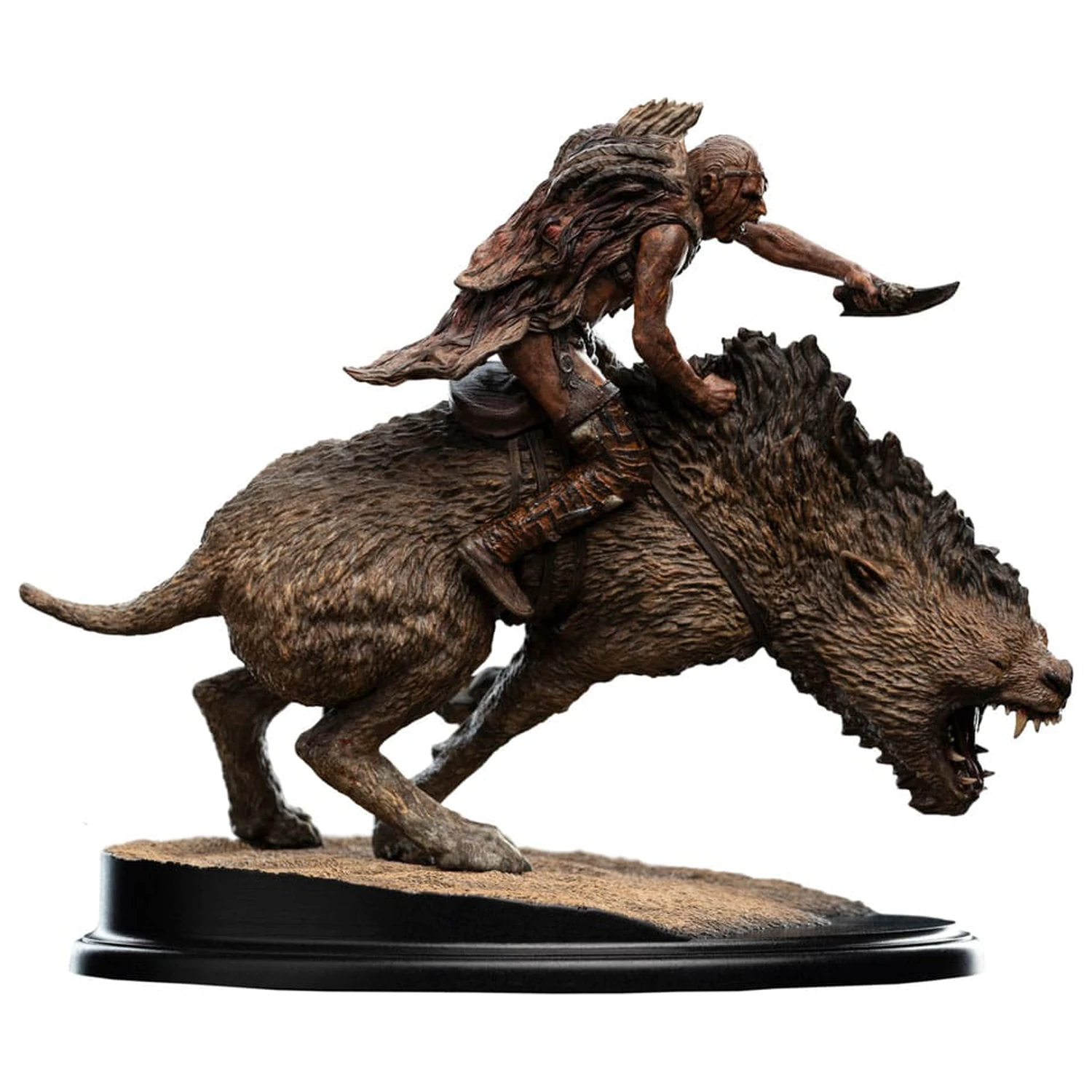 Lord of the Rings Sharkû on Warg Mini szobor figura 18 cm termékfotó