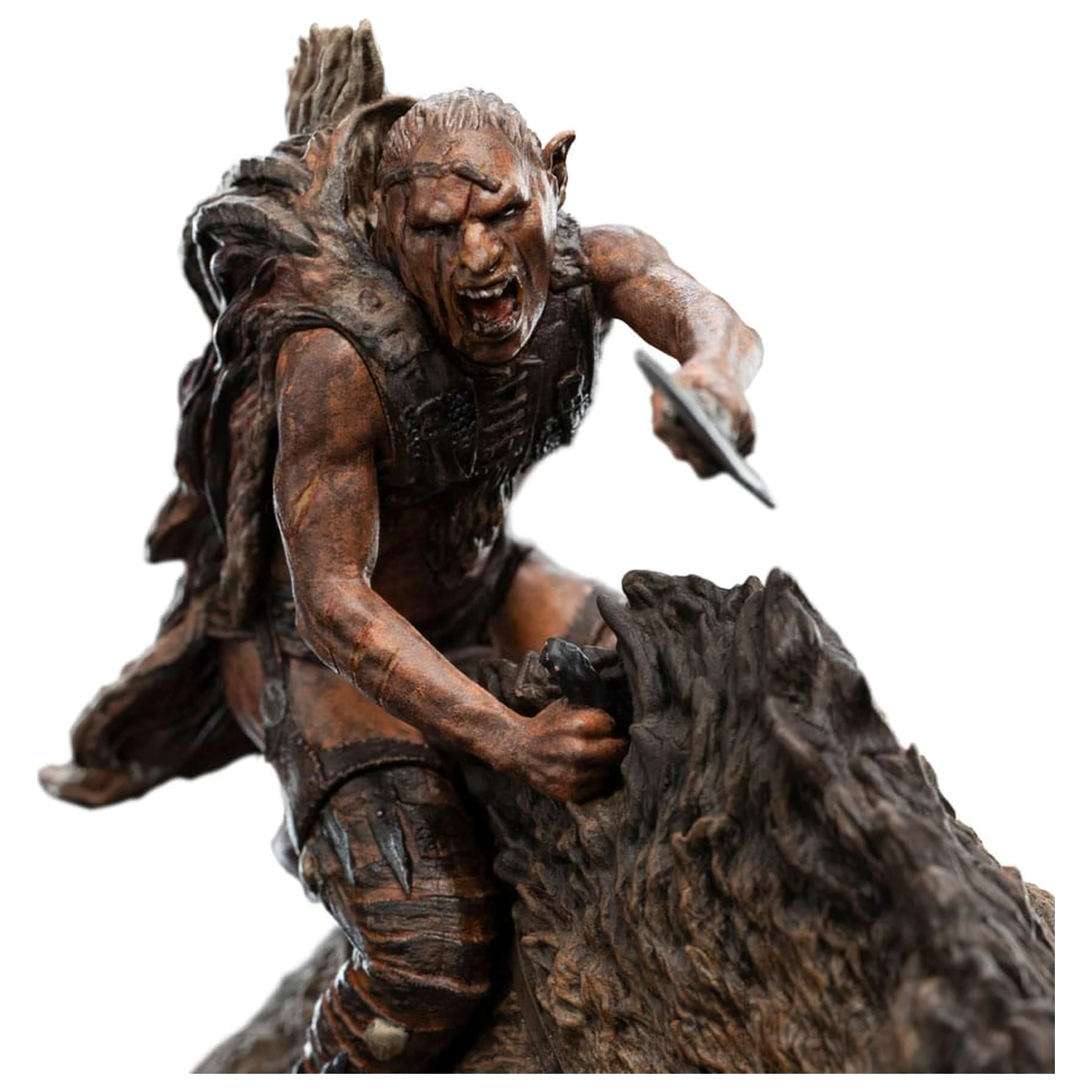 Lord of the Rings Sharkû on Warg Mini szobor figura 18 cm termékfotó