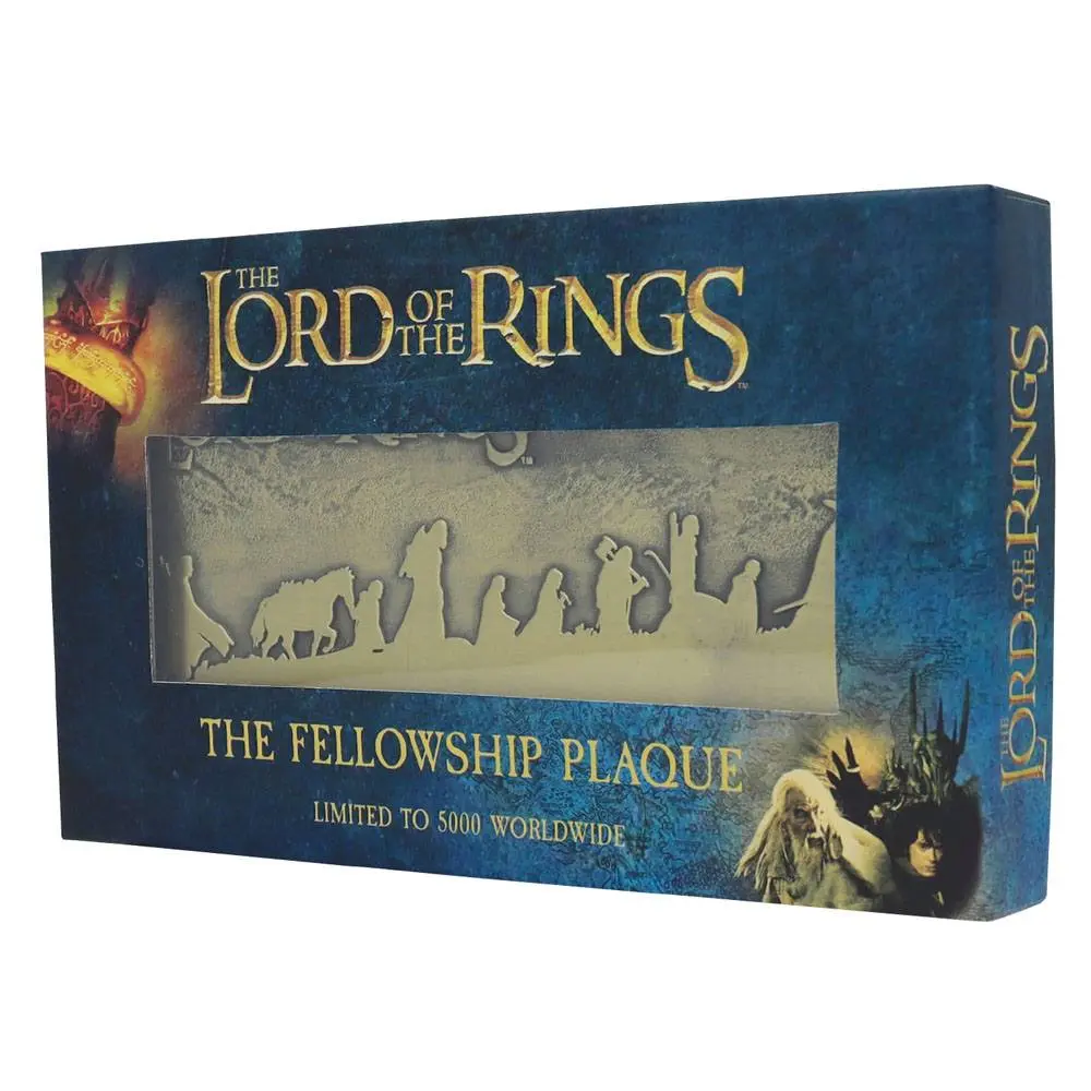 Der Herr der Ringe Me­tall­schild The Fellowship Limited Edition termékfotó