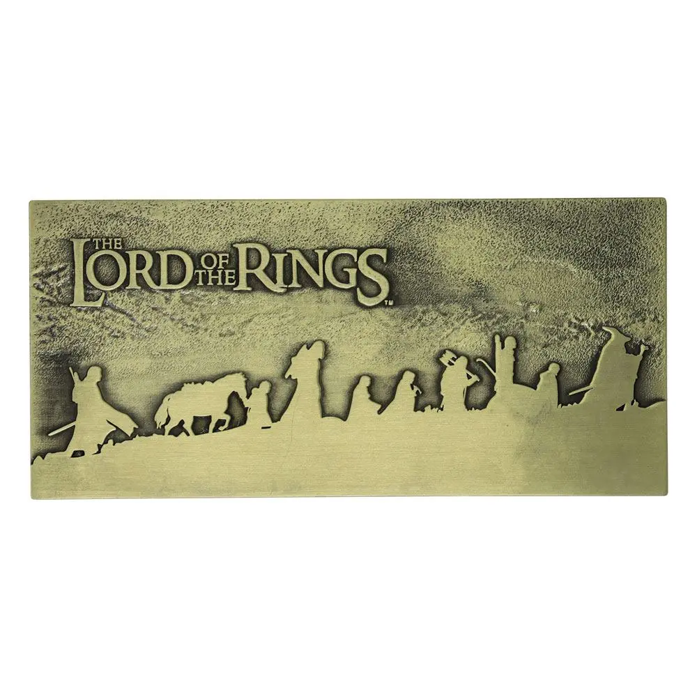 Der Herr der Ringe Me­tall­schild The Fellowship Limited Edition termékfotó