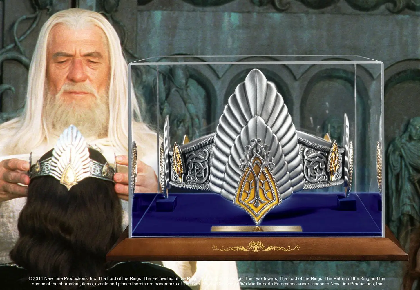 Lord of the Rings The King Elessar Crown replika termékfotó