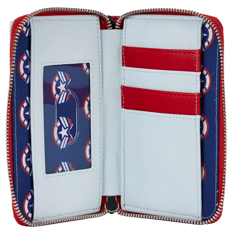 Loungefly Marvel Captain America Cosplay wallet termékfotó