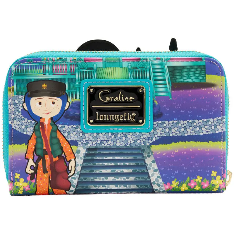 Loungefly Coraline House Laika pénztárca termékfotó