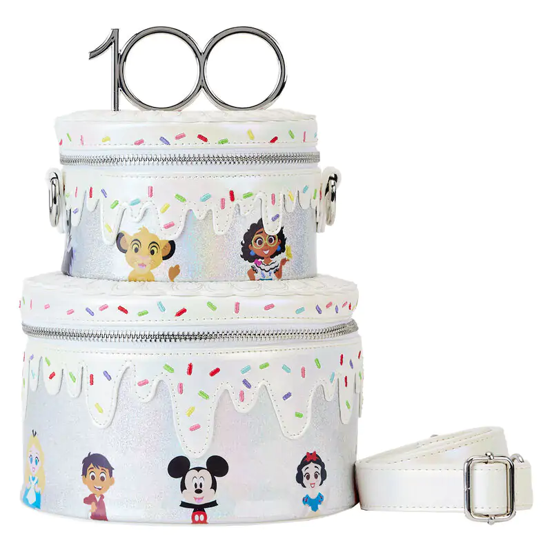 Loungefly Disney 100 Anniversary Celebration Cake crossbody bag termékfotó