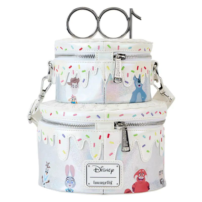 Loungefly Disney 100 Anniversary Celebration Cake crossbody bag termékfotó