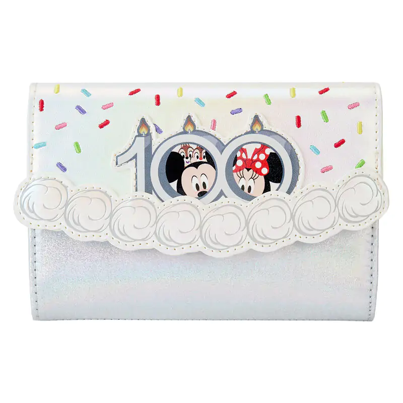 Loungefly Disney 100 Anniversary Celebration Cake pénztárca termékfotó