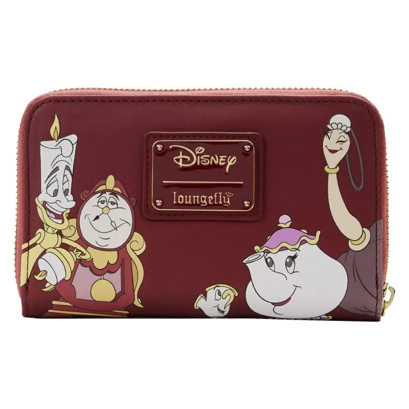 Loungefly Disney Beauty and the Beast Fireplace Scene pénztárca termékfotó