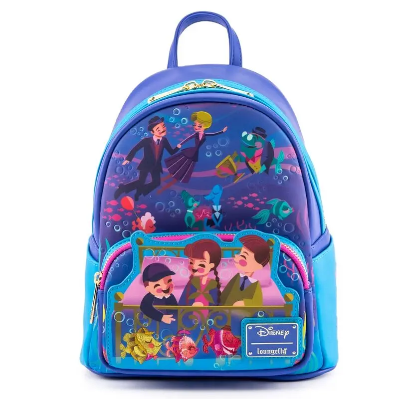 Loungefly Disney Bedknobs and Broomsticks Underwater táska hátizsák 26cm termékfotó