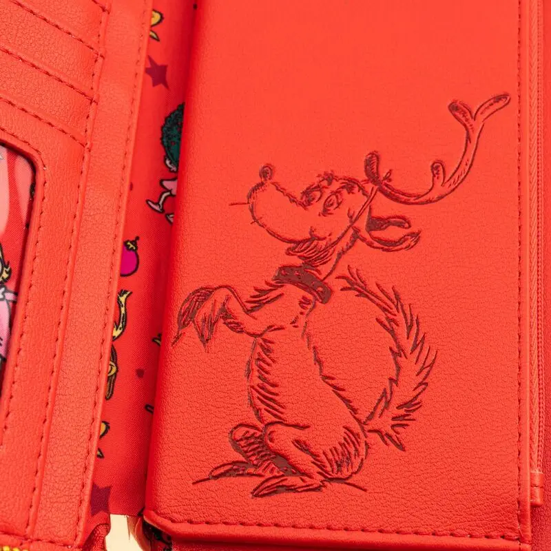 Loungefly Disney Christmas Grinch pénztárca termékfotó