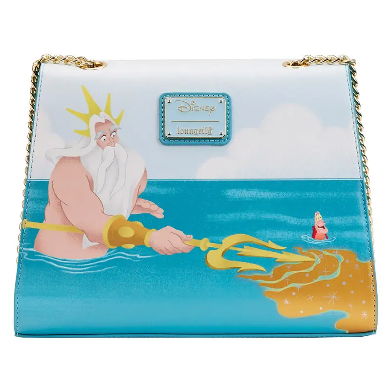 Loungefly Disney Little Mermaid Tritons Gift keresztpántos táska termékfotó