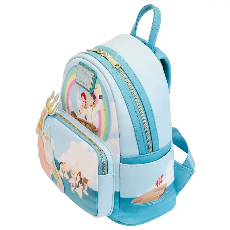 Loungefly Disney Little Mermaid Tritons Gift táska hátizsák 26 cm termékfotó