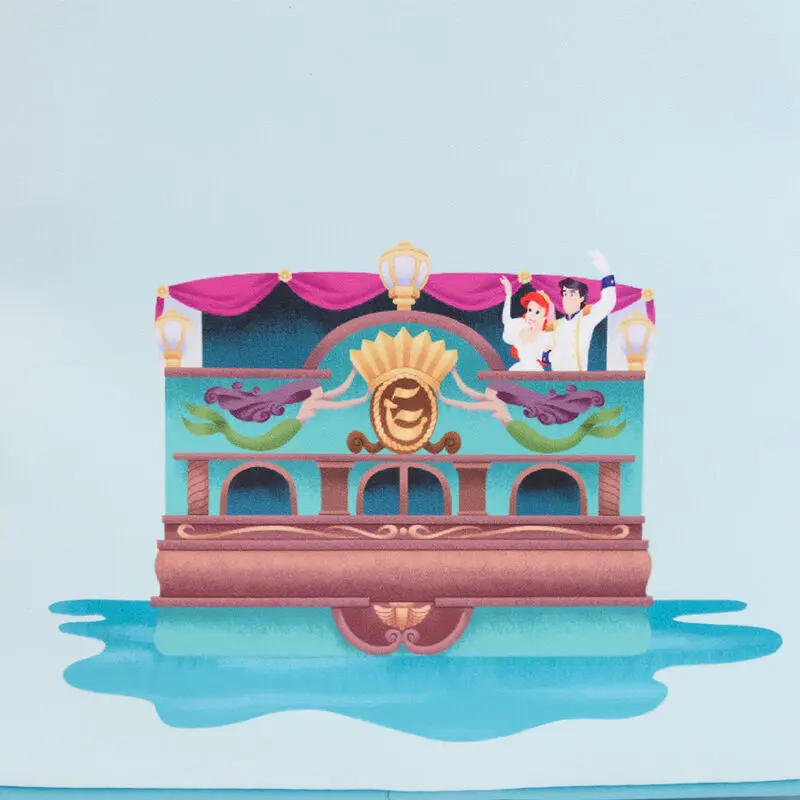 Loungefly Disney Little Mermaid Tritons Gift táska hátizsák 26 cm termékfotó