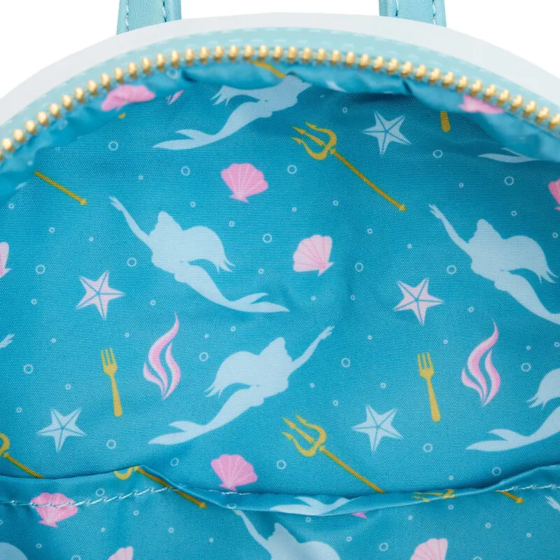 Loungefly Disney Little Mermaid Tritons Gift táska hátizsák 26 cm termékfotó