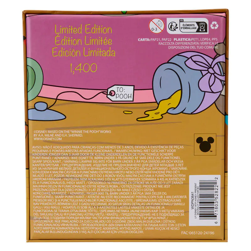 Loungefly Disney Winnie the Pooh Honey enamel pin termékfotó