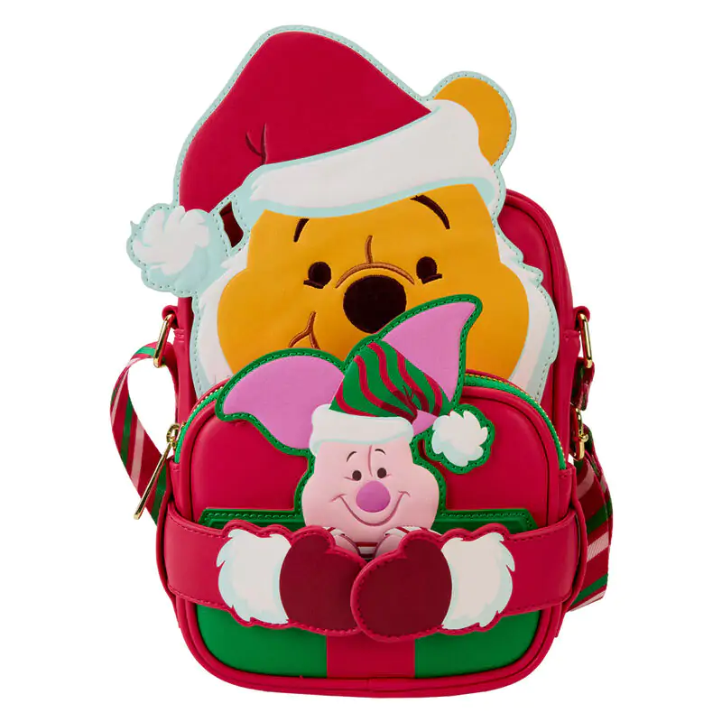 Loungefly Disney Winnie the Pooh Santa Pooh shoulder bag termékfotó