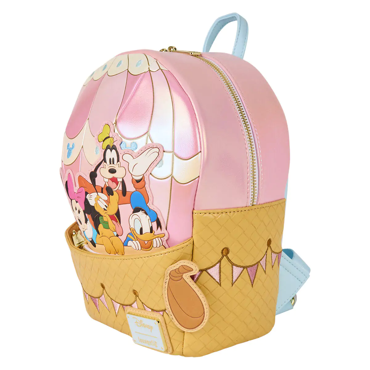 Loungefly Disney Mickey & Friends Shape Hot Air Balloon táska hátizsák 26cm termékfotó