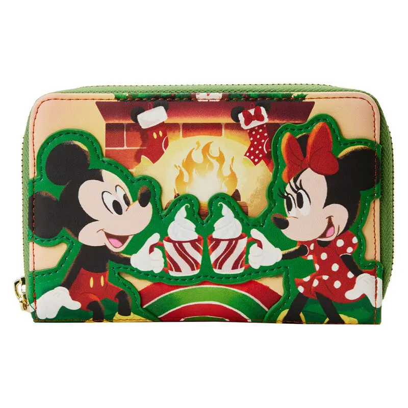 Loungefly Disney Mickey &amp; Minnie Hot Cocoa pénztárca termékfotó