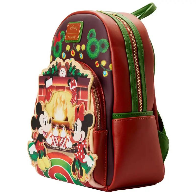Loungefly Disney Mickey &amp; Minnie Hot Cocoa táska hátizsák 27cm termékfotó