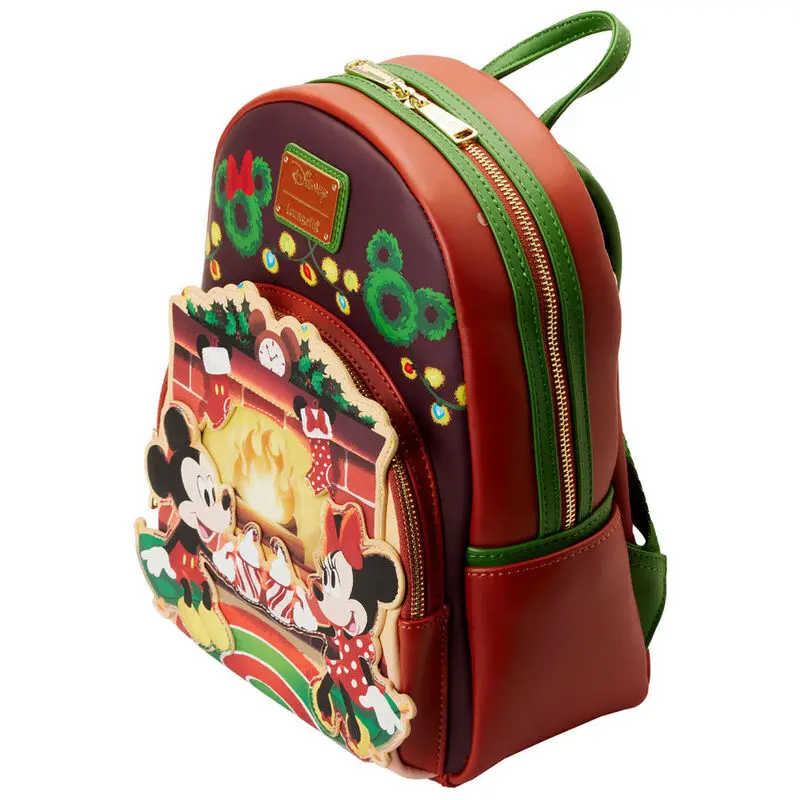 Loungefly Disney Mickey &amp; Minnie Hot Cocoa táska hátizsák 27cm termékfotó